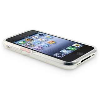 Clear Circle Case+Privacy Filter for iPhone 3 G 3GS OS  