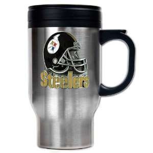  Pittsburgh Steelers NFL 16oz Stainless Steel Travel Mug 