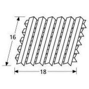 Music City Metals 93701 Stainless Steel Heat Plate Replacement for 