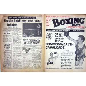   BOXING 1970 TOM IMRIE WALLER JACK BODELL ATTELL MURPHY