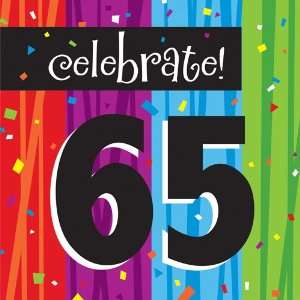 Celebrations 65th Birthday Paper Luncheon Napkins: Health 