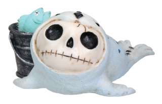 Furry Bones Rollie Seal Skeleton Animal Figurine  