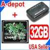 Kingston Pro 133X 32GB CF Compact Flash Card Reade