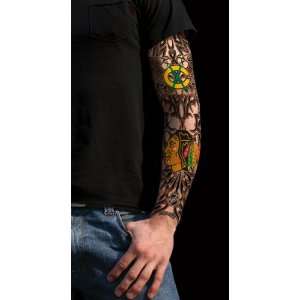  Chicago Blackhawks FanInk Tribal Tattoo Sleeve