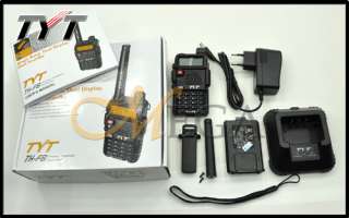 TYT TH F8 VHF 136 174Mhz Dual Display radio + Earpiece  