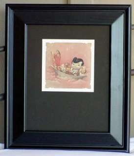 MARK RYDEN DEAD CHARACTERS FRAMED LOWBROW MASTERPIECE  