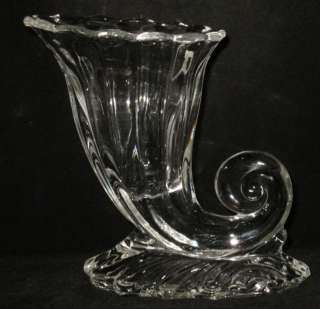Heisey WARWICK Cornucopia Vase, 6 3/4, Pattern 1428  