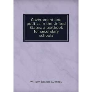   textbook for secondary schools: William Backus Guitteau: Books