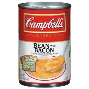 Campbells Bean With Bacon Condensed Soup 11.5 oz (Pack of 24):  