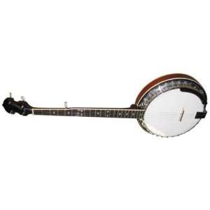  Stagg BJM30 LH 5 String Bluegrass Banjo Deluxe with Metal 