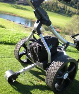   golf trolley 2x200w high power dc magnet motors 1 remote control 12v
