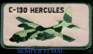 130 HERCULES AUTHENTIC US AIR FORCE MARINE NAVY PATCH  
