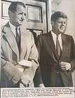 President John F Kennedy Election Night Press Pin 1960  