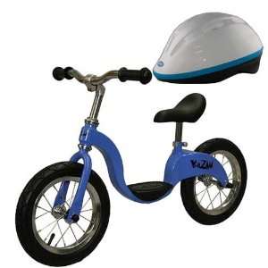   Kazam Balance Bike Blue Plus Razor Child Helmet Bundle: Toys & Games
