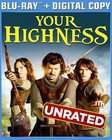 Your Highness (Blu ray Disc, 2011, Includes Digital Copy)