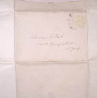 RARE Suffrage Signed Letter by Sarah Fish & Book 1853  