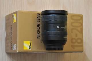 Nikon Nikkor 18 200mm f/3.5 5.6G AF S DX ED VR II Lens   Pristine 