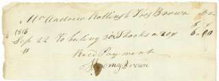 Early American Manuscript Document, New Hampshire, 1816  