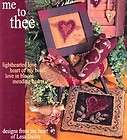 ME TO THEE APPLIQUE RUG HOOKING BOOKLET NEEDL LOVE items in LIBERTY 
