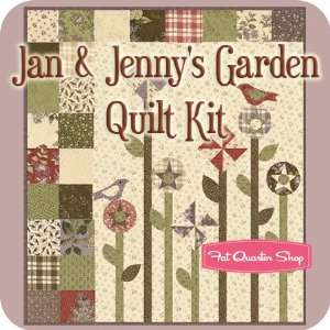 Jan & Jennys Garden Quilt Kit   Linda Brannock and Jan Patek for Moda 