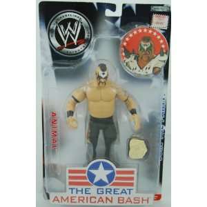  WWE Great American Bash ANIMAL Action Figure: Toys & Games