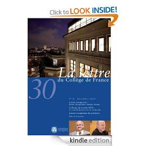 30  2010   La Lettre n° 30   lettre CDF (French Edition) Collège 
