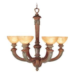  Livex Lighting 8246 17 Crackled Bronze with Vintage Stone 