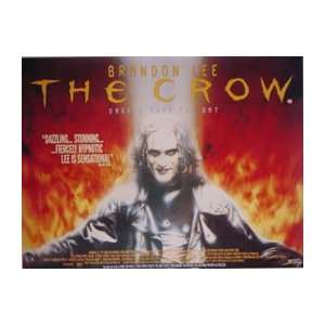 THE CROW (BRITISH QUAD REPRINT) Movie Poster