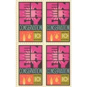 Energy Conservation Set of 4 x 10 Cent US Postage Stamps NEW Scot 1547