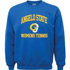   Blue Youth Womens Tennis Arch Crewneck Sweatshirt: Sports & Outdoors