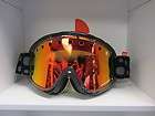 POC Goggle IRIS Bug Medium Black w/ Persimmon Red Mirror Lens