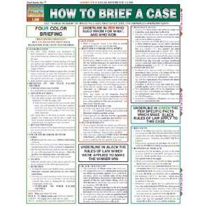     Inc. 9781423201717 How To Brief A Case  Pack of 3