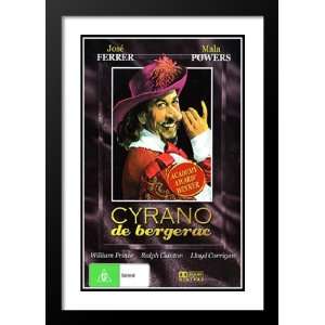  Cyrano de Bergerac 20x26 Framed and Double Matted Movie 
