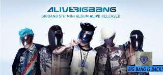 F6x Free Gift (Unfolded Poster) BigBang ALIVE G Dragon ver. CD 