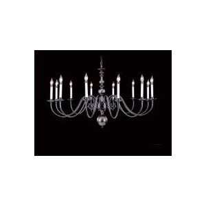   Framburg Jamestown Satin Pewter Chandeliers 9142 SP