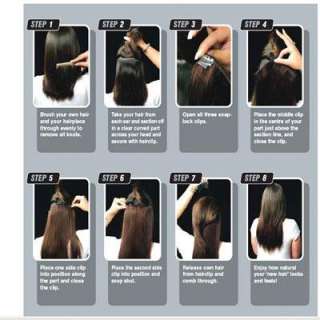Popular,More Color 206Pcs 100% Real Human Hair Clip In Extension,30g 