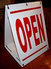 NOW OPEN Coroplast Sandwich Sign A Frame 2 sided Kit  