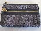Henri Bendel   Victorias Secret Clutch Handbag Black and Gray NWT 