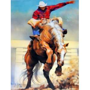  Cowboy Rodeo    shrink wrapped, shipped flat poster 16 x 