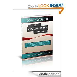 KNOWLEDGE TO CASH Tobi Awoyemi  Kindle Store