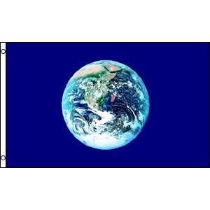 New 3x5 Earth Day Flag Environmental Planet GLOBE WORLD 