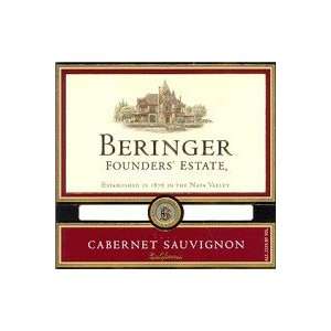  Beringer Vineyards Cabernet Sauvignon Founders Estate 2009 