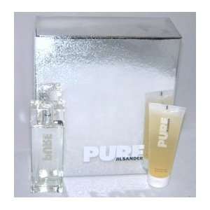 JIL SANDER PURE Perfume. 2 PC. GIFT SET ( EAU DE TOILETTE SPRAY 2.5 oz 