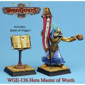   Of Aegyptus Heru Master Of Words With Book Of Magic Toys & Games