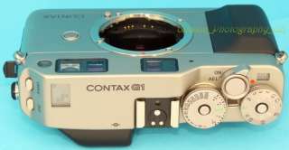 CONTAX G1 GREEN Label   Top of the RANGE 35mm Auto Focus Rangefinder 