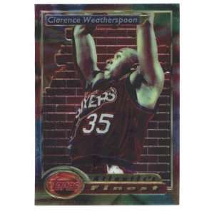  1993 94 Finest #91 Clarence Weatherspoon AF   Philadelphia 