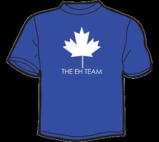 THE EH TEAM T Shirt WOMEN funny vtg 80s canada canadian  