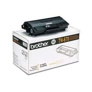  Brother® BRT TN670 TN670 HIGH YIELD TONER, 7500 PAGE 