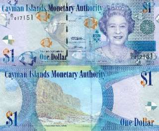 CAYMAN ISLANDS 1 DOLLAR 2010 (2011) P NEW UNC  