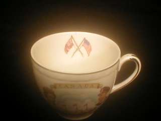 Canada Commemorative Tea Cup St Lawrence Queen 1959  